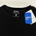 NWT Porter & Ash Performance Tee Shirt Mens XL Black Essential Crew Classic Unisex , , , Long Sleeve Tee