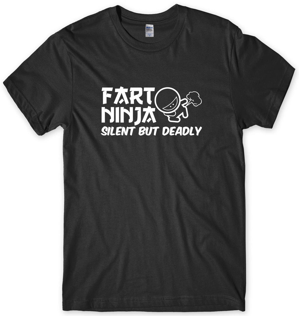 Fart Ninja Silent But Deadly Mens Funny Unisex T-Shirt