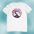 Japanese Blossom Sakura Aesthetic Printed Cotton Men's Unisex Top Tee Unisex , , , Long Sleeve Tee