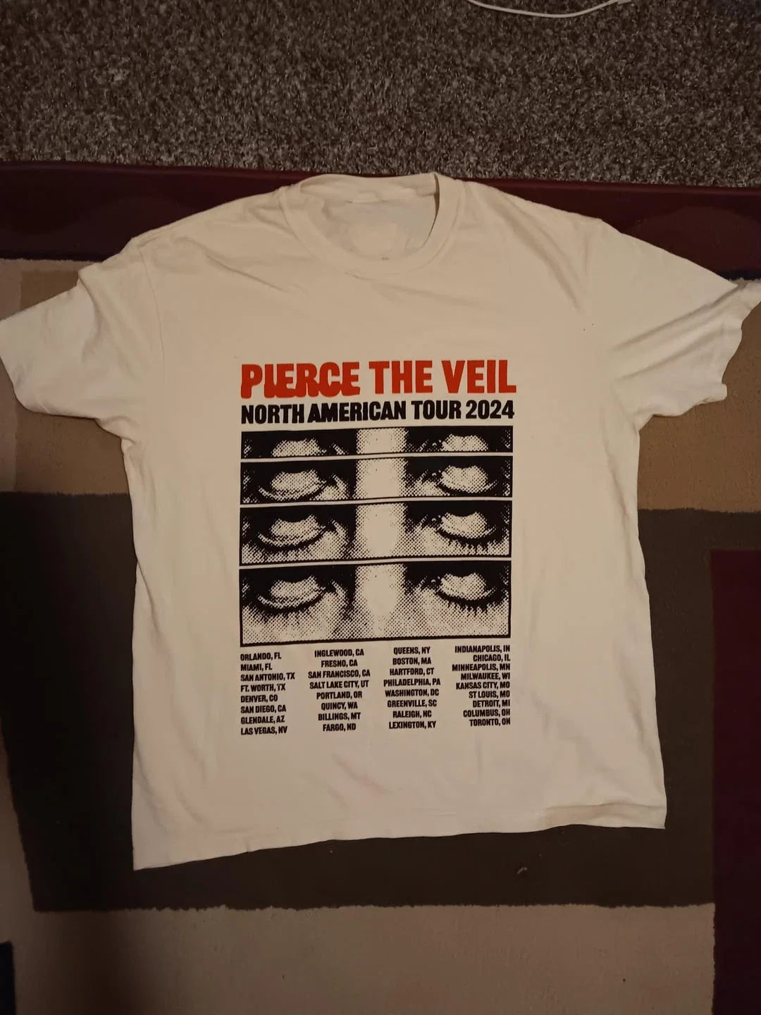 Pierce The Veil Creative Blink‑182 One More Time Tour Merch 2024 S-5XL Unisex , , , Long Sleeve Tee