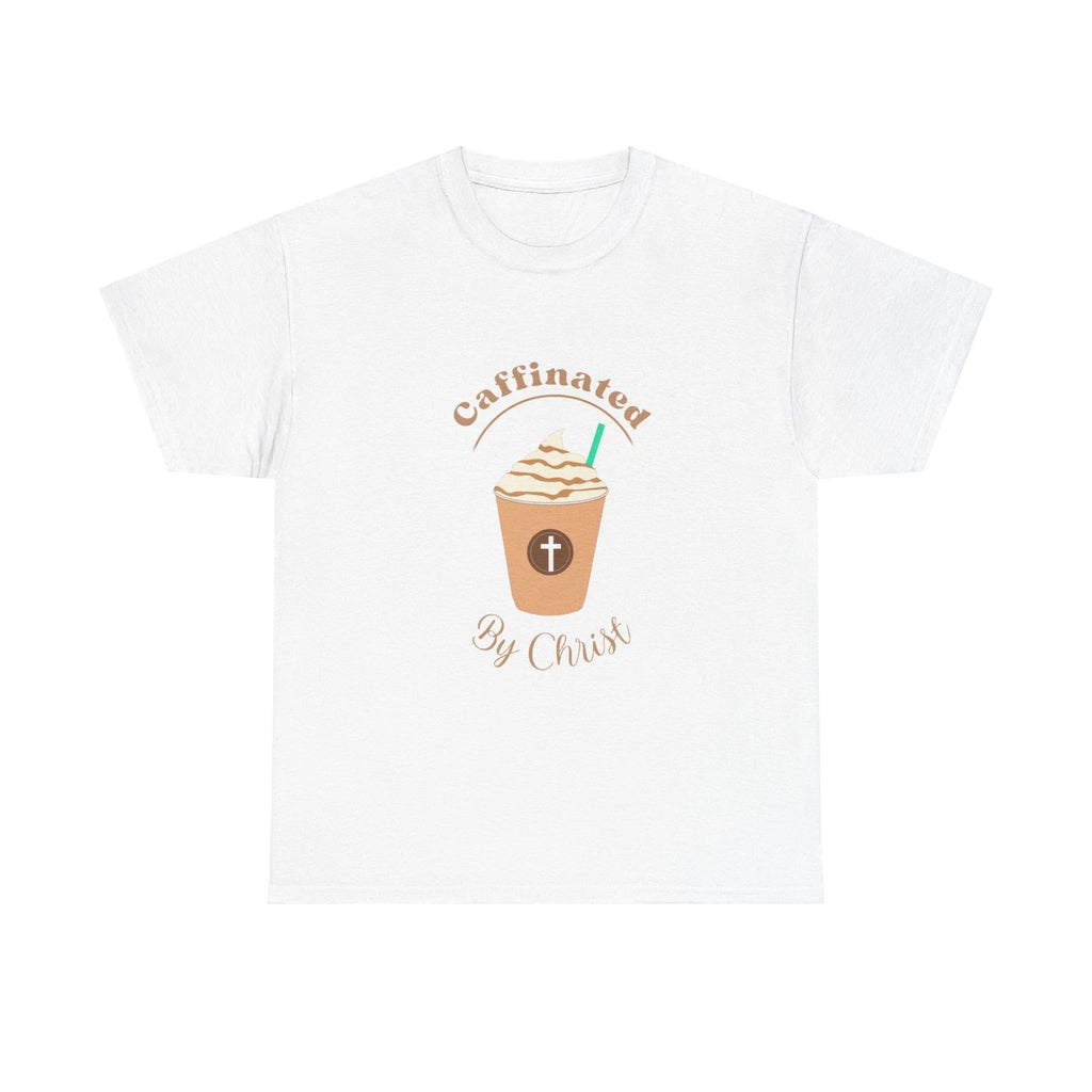 Christian Coffee Lover Tee, Religious Graphic Tee, Unisex Cotton Shirt,