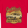 Cool Dads Drive a MK2 Capri Ford inspired design for the Ford Mk2 Capri Unisex , , , Long Sleeve Tee