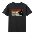 I Support Putting Animal Abusers To Sleep Funny Black Cats Unisex , , , Long Sleeve Tee