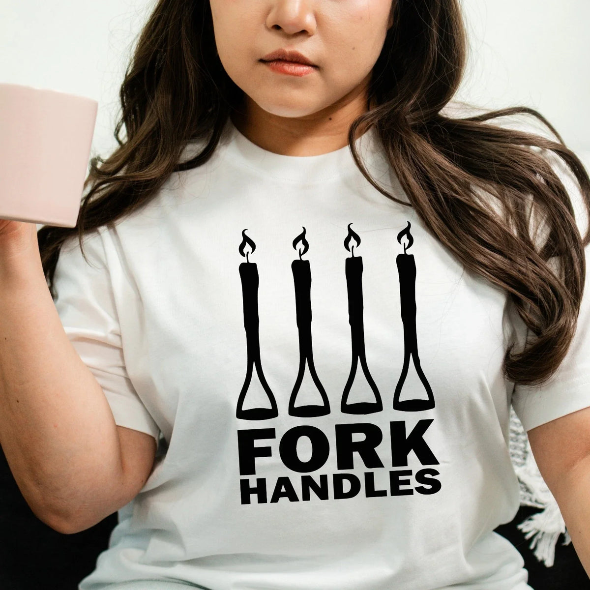 Fork Handles T Shirt Four Candles Funny Comedy Cool Unisex Tee Top Gift Unisex , , , Long Sleeve Tee