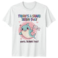 Theres A Shark Behind You 100% Cute Animal Humor Birthday Gift Unisex , , , Long Sleeve Tee