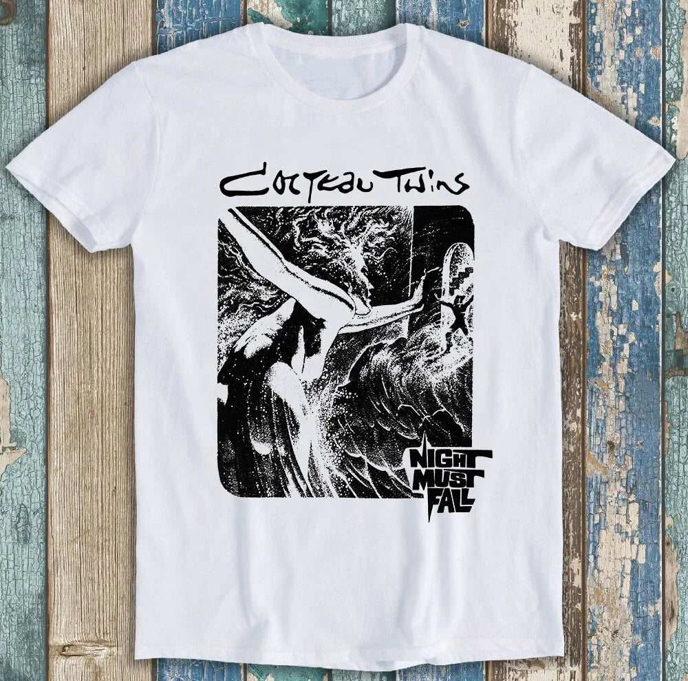 Cocteau Twins Night Must Fall Music Art Funny Gift Tee T Shirt 2563 Unisex , , , Long Sleeve Tee