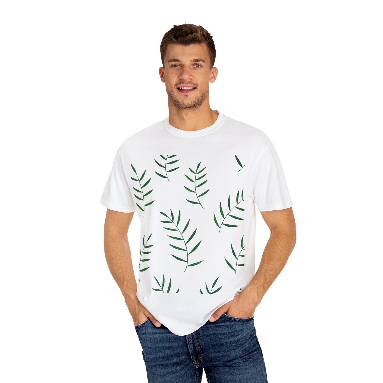 Cute Bear & Leaf Design Unisex , Nature Lover Gift, Children's Wear, Unisex , , , Long Sleeve Tee
