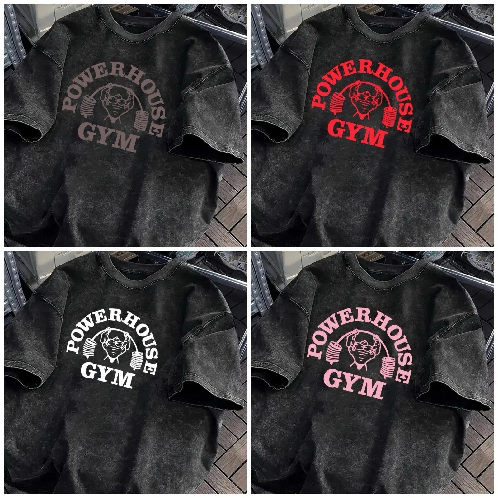 Mens Breathable T Shirt Cool Dry Sports Running Performance Powerhouse Gym Top Unisex , , , Long Sleeve Tee