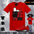 Shirt To Match AJ 14 Ferrari 2025 Sneaker Matching Tee Sneakerhead S Dog Unisex , , , Long Sleeve Tee