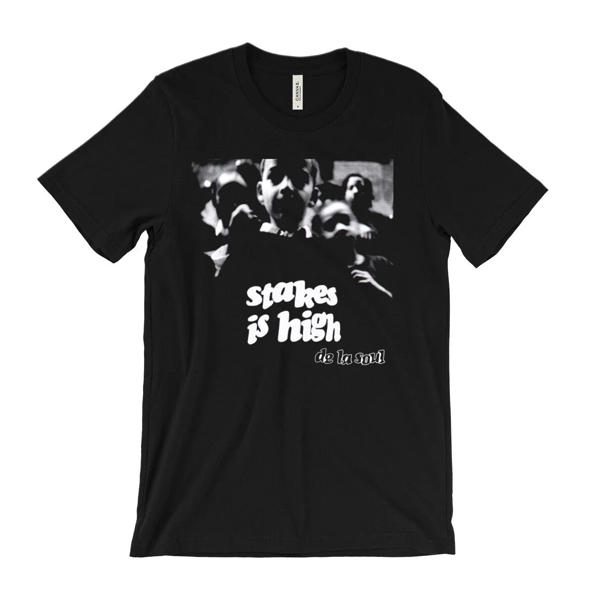 De La Soul T Shirt - Stakes Is High Album Cover Art - Native Tongues - Hip Hop Unisex , , , Long Sleeve Tee