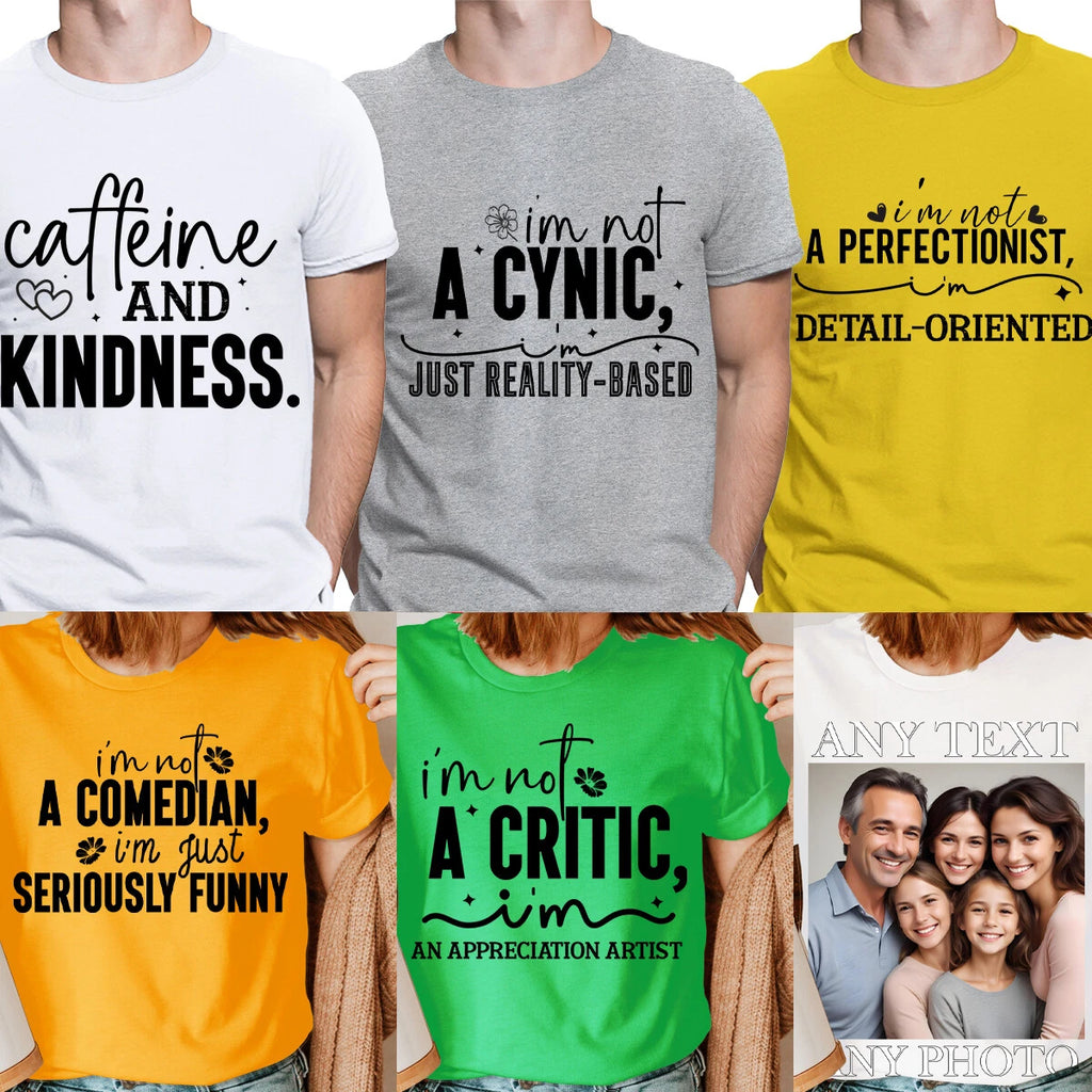 Funny Quotes T-Shirt Sarcasm Sarcastic Tees Humor Sayings Mens T-Shirts Top #1