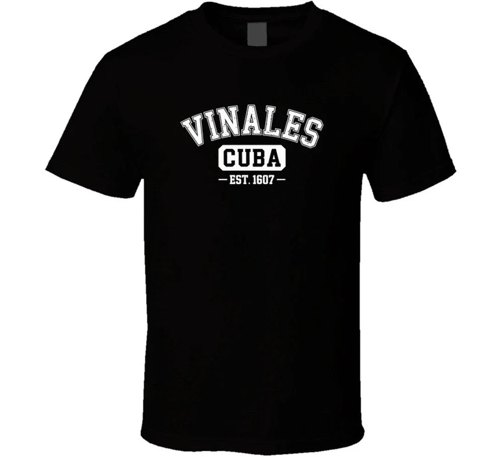 Vinales Cuba Est 1607 Gift Tee Design T Shirt Unisex , , , Long Sleeve Tee