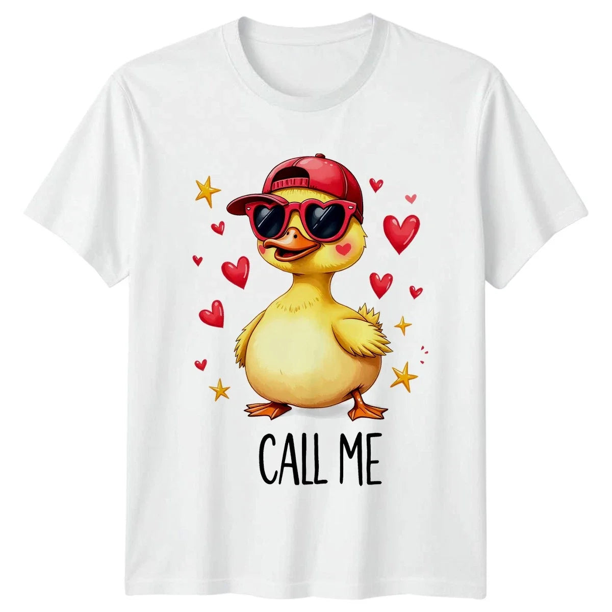 Call Me Cute Duckling Animals Valentines Day Gift For Him And Her Unisex , , , Long Sleeve Tee