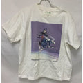 Vintage Southwest Visions Artwear White Graphic Print Sz Large Unisex , , , Long Sleeve Tee