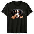Cute Appenzeller Sennenhund Puppy Dog Breed Peekaboo Unisex , , , Long Sleeve Tee