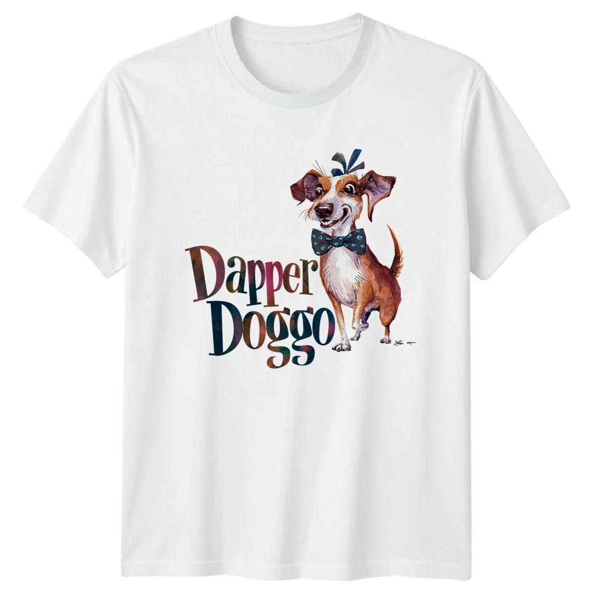 Dapper Doggo Funny Dog , Cute Dog Lover Unisex , , , Long Sleeve Tee