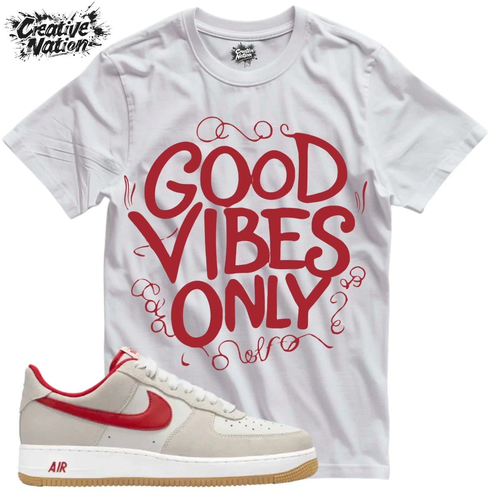 Shirt To Match Unisex Tee Good Vibes Only Shirt Unisex , , , Long Sleeve Tee
