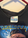 Forbidden Vintage Band Tour Shirt Forbidden Evil 1989 Thrash Metal Hanes XL Unisex , , , Long Sleeve Tee