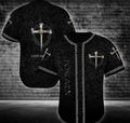 Jesus Christ Baseball Jersey Unisex , , , Long Sleeve Tee