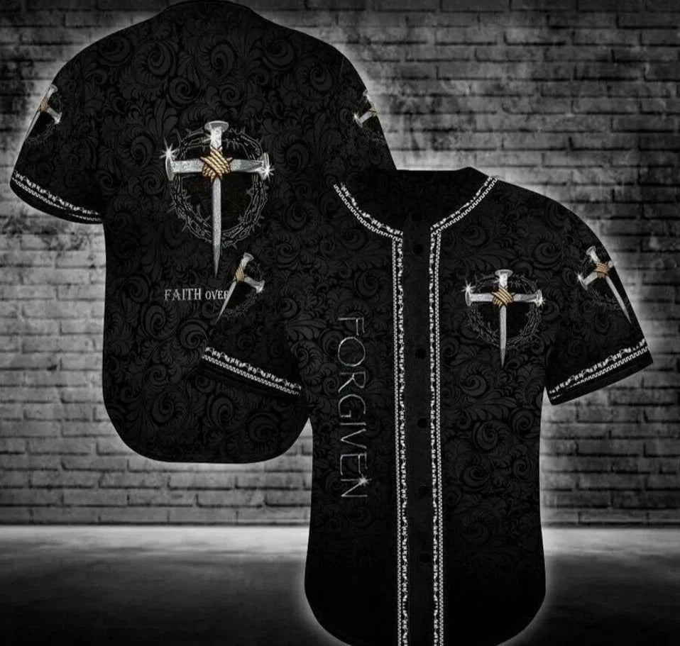Jesus Christ Baseball Jersey Unisex , , , Long Sleeve Tee
