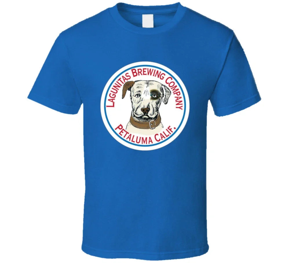 Lagunitas Brewing Company Petaluma California Cool Beer Alcohol Dog Logo T Shirt Unisex , , , Long Sleeve Tee