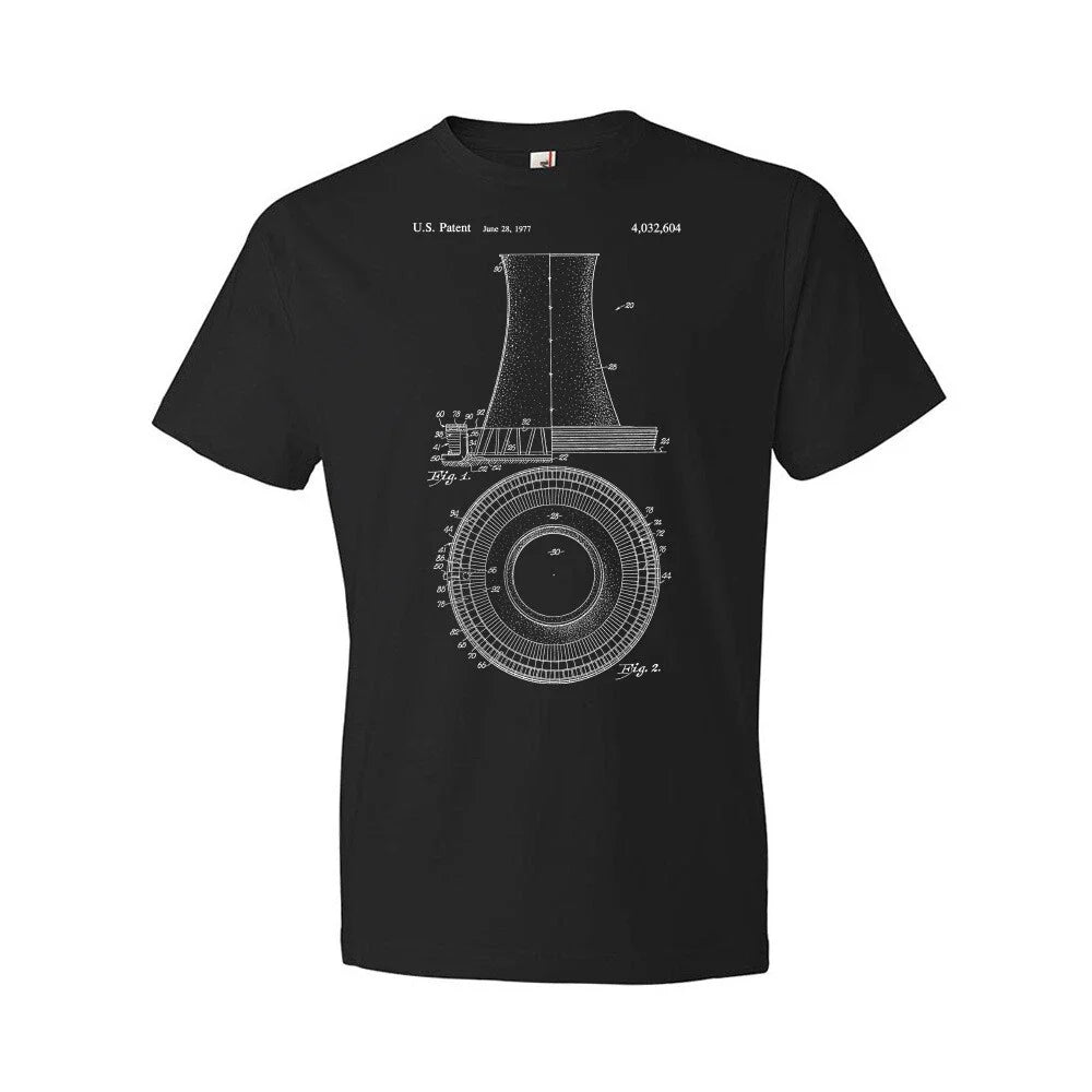 Nuclear Power Plant Cooling Tower Shirt Power Technician Engineer Gift Unisex , , , Long Sleeve Tee