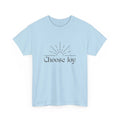 Choose Joy Tee (Light Blue) Unisex , , , Long Sleeve Tee
