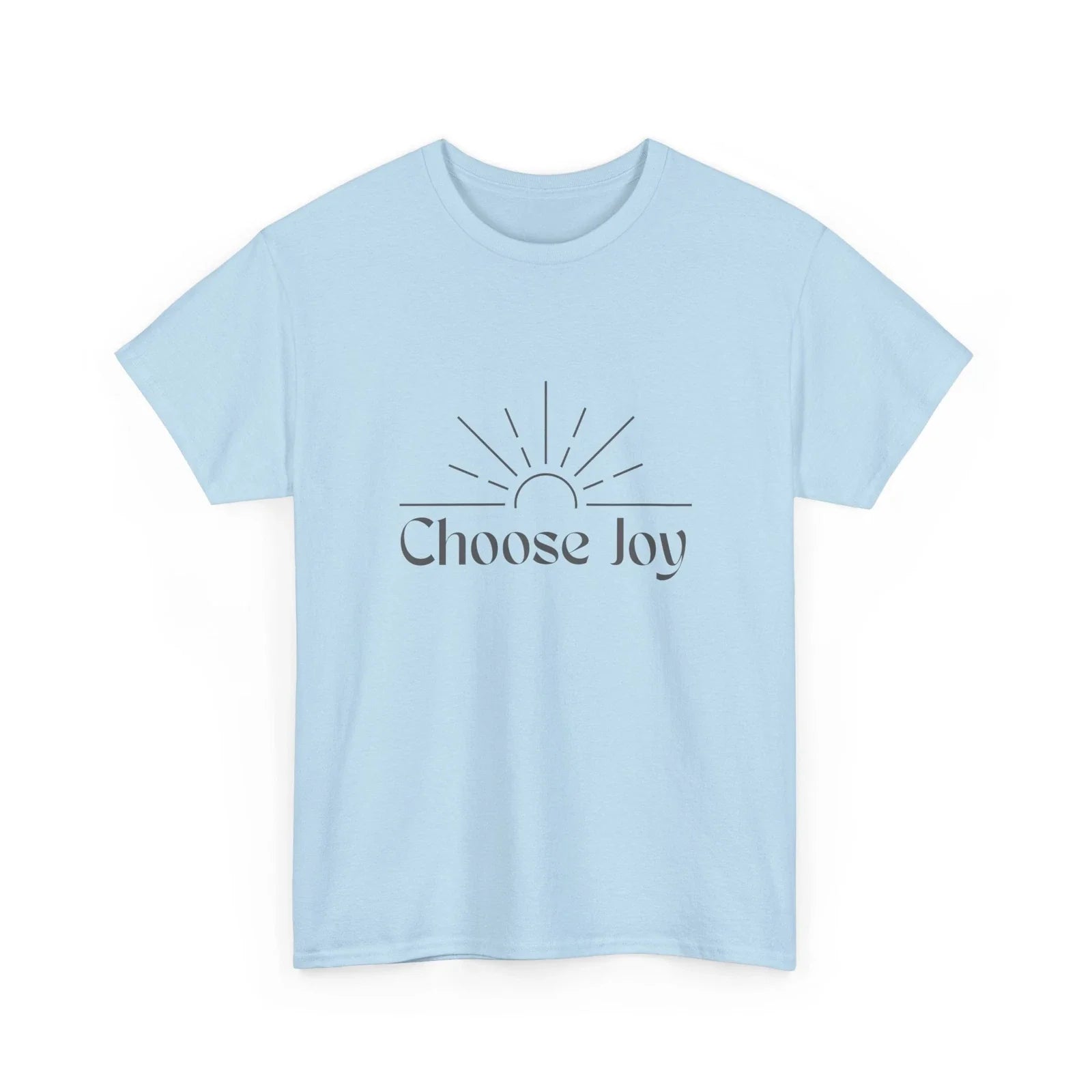Choose Joy Tee (Light Blue) Unisex , , , Long Sleeve Tee