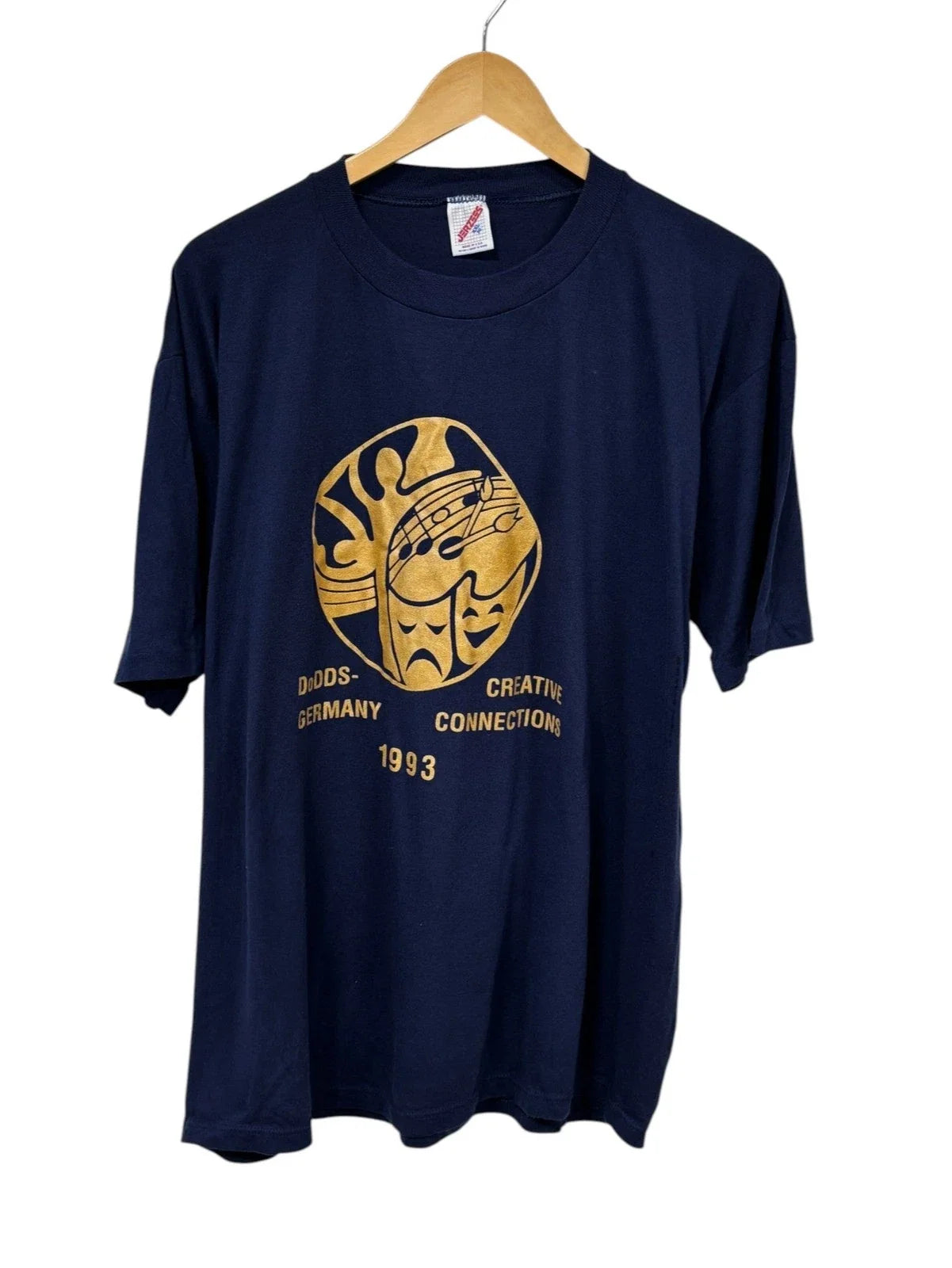 Vintage 90's Germany Creative Connections Theater Graphic Tee Size XXL Unisex , , , Long Sleeve Tee