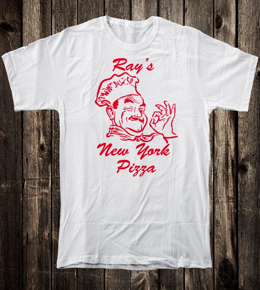 Retro Art Tee T Shirt 100% Cotton NYC New York City Rays Pizza Box Guy Unisex , , , Long Sleeve Tee
