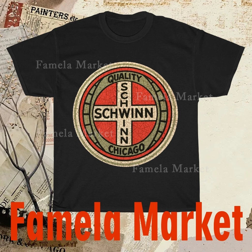 Schwinn Mountain,Road Bike Logo TEE T-Shirt Funny American Size S to 5XL T-Shirt