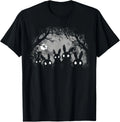 Creepy Cute Bunny Rabbits Horror Aesthetic Unisex , , , Long Sleeve Tee