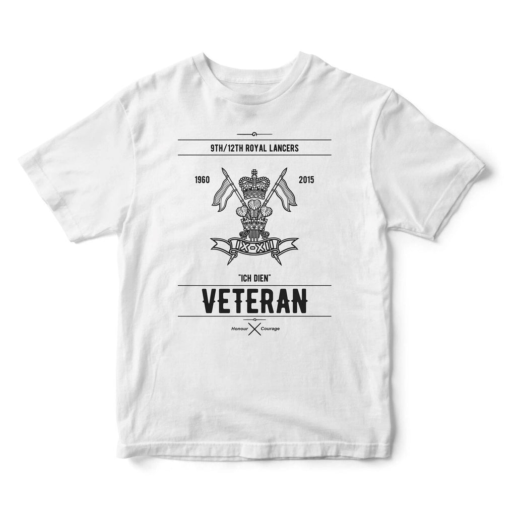 P.I.G HM British Armed Forces 9th/12th Royal Lancers Veteran *037* T-shirt