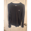 Hollister Mens Long Sleeve 100% Cotton Black Large Unisex , , , Long Sleeve Tee