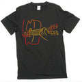 Men's Guitarist Guitar Player Music 3D creative tee shirt Unisex , , , Long Sleeve Tee