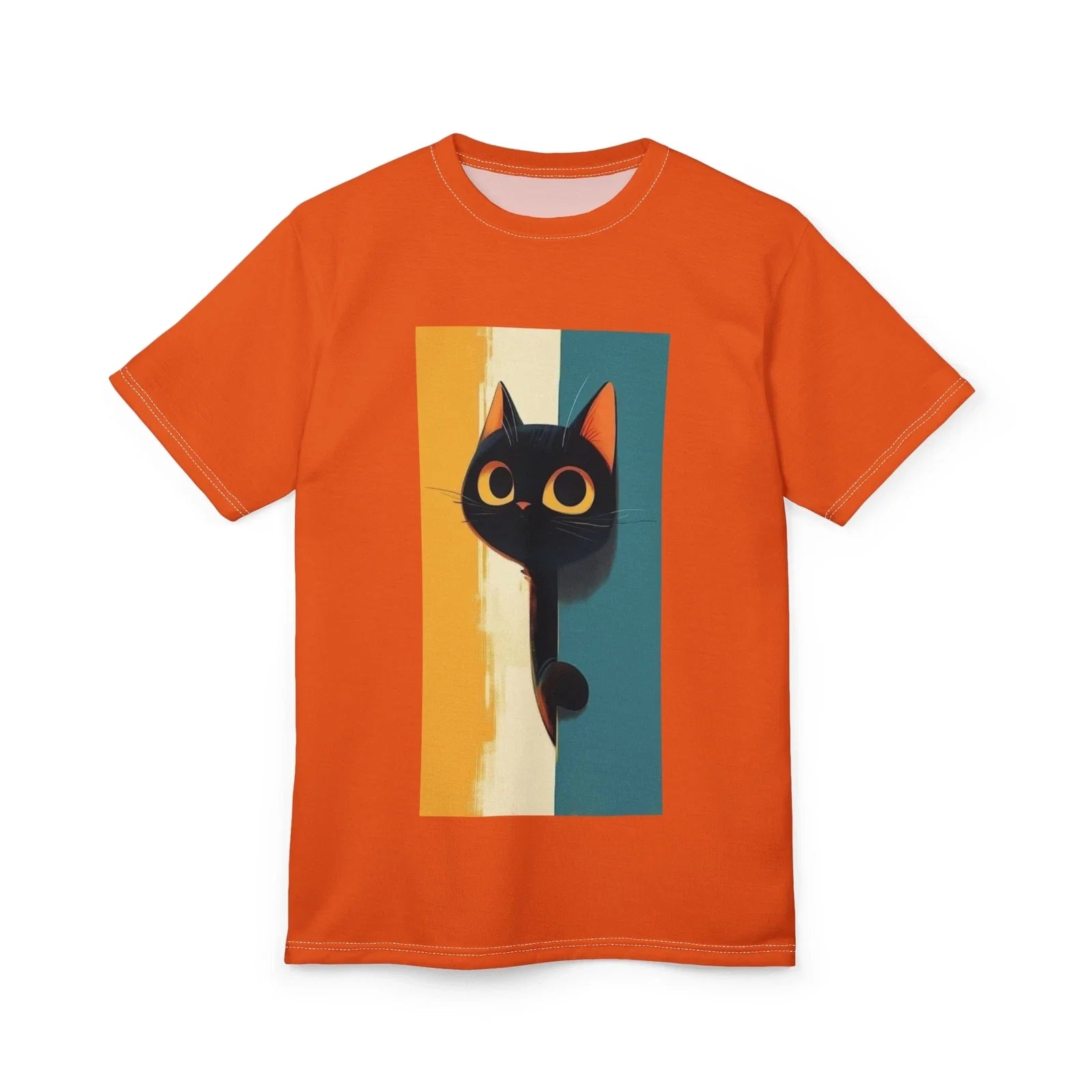 Playful Cat Graphic Tee, Fun Cat Shirt, Unisex , Gift for Cat Lovers, Unisex , , , Long Sleeve Tee