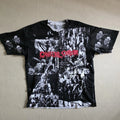 Cannibal Corpse Overprint All Over Print Tee Tshirt XL Upcycled Unisex , , , Long Sleeve Tee