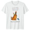 A Little Birdie Told Me It Was Cat Lover Animals Birthday Gift Unisex , , , Long Sleeve Tee