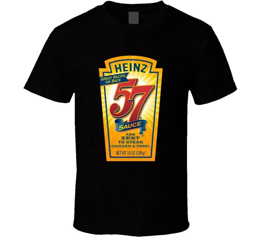 57 Steak Sauce Logo Foodie Gift Cool T Shirt Unisex , , , Long Sleeve Tee