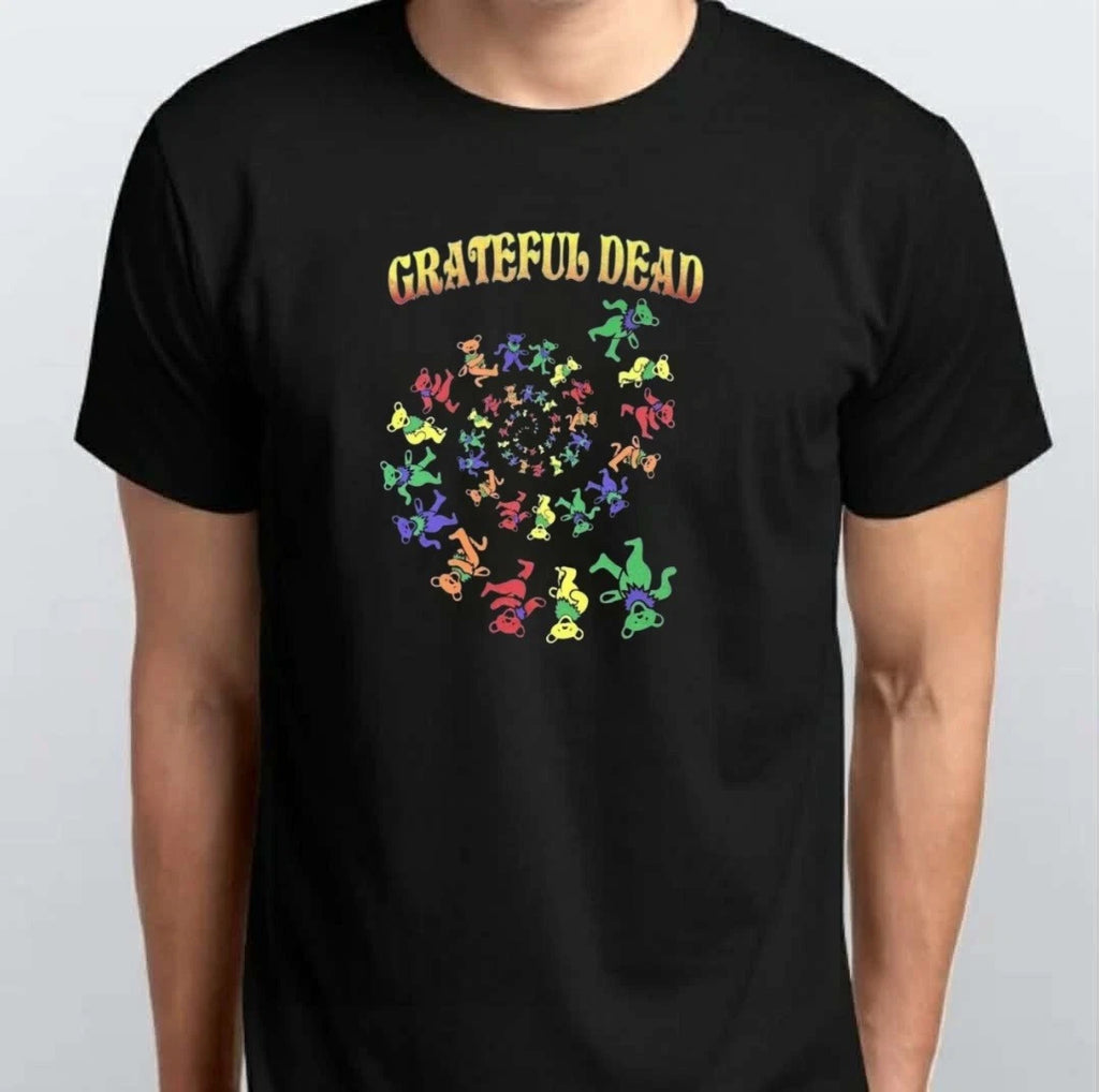 Grateful Dead - The Cartoon Bear Unisex T-SHIRT S M L XL XXL 3 4 XL Black White