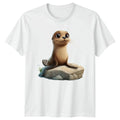 Cute Sea Lion Ocean Animal Wildlife Gift For Him And Her Unisex , , , Long Sleeve Tee