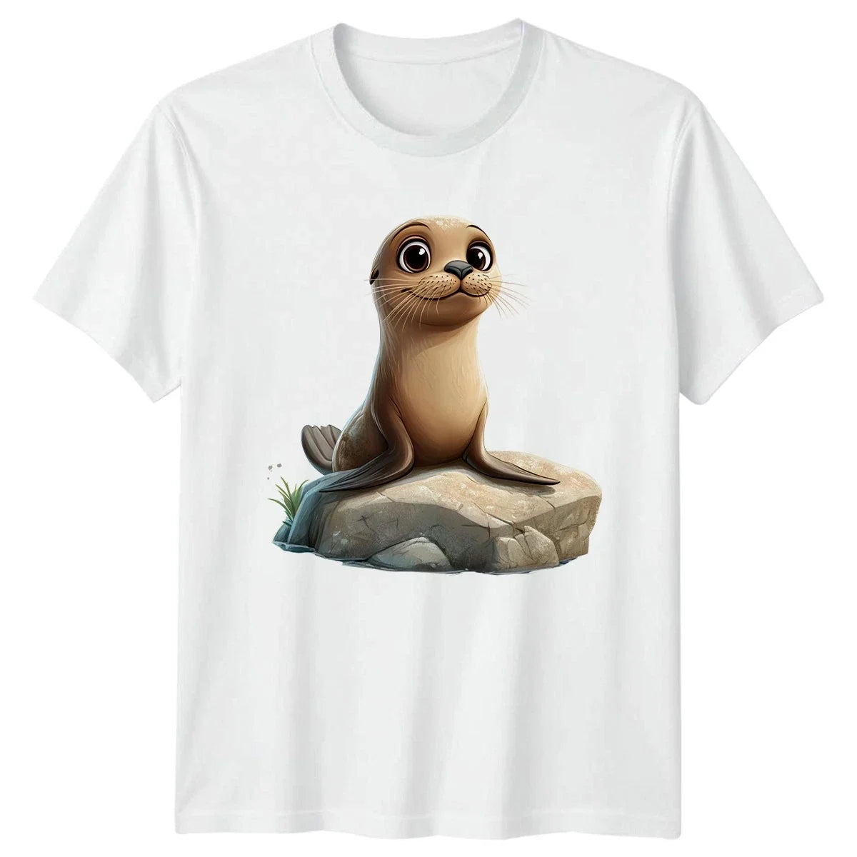 Cute Sea Lion Ocean Animal Wildlife Gift For Him And Her Unisex , , , Long Sleeve Tee
