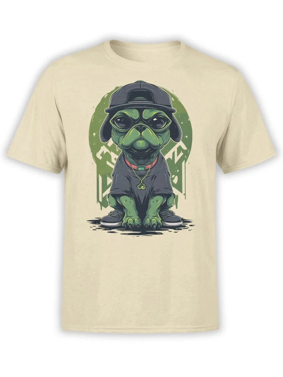 FANTUCCI Pup from Planet X | Alien Dog Tee for Sci-Fi Fans | Unisex Unisex , , , Long Sleeve Tee