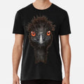 Funny Emu Bird - Cool Emu Illustration S-5XL Best Unisex , , , Long Sleeve Tee