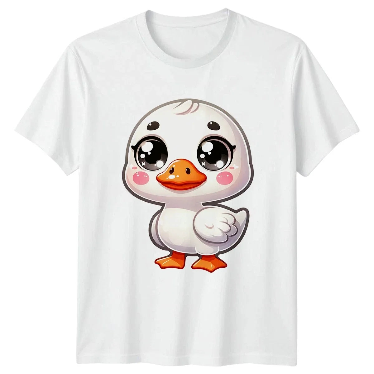 Cute Duckling Ducks Animals Mens Womens Tee Graphic Unisex Top Unisex , , , Long Sleeve Tee
