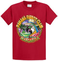 Panama Parrot Club Cotton Printed Tee Shirt Regular and Big and Tall Sizes Unisex , , , Long Sleeve Tee