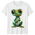 Cute Big Eyed Frog Animals Frogs Men Womens Graphic Tee Unisex T Shirt Unisex , , , Long Sleeve Tee