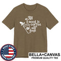 All I Need Is Coffee and My Dogs Funny Cute Pet Owner Unisex , , , Long Sleeve Tee
