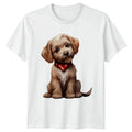 Cute Puppy Dog Heart Collar Animals Dogs Unisex T Shirt Mens Womens Tee Unisex , , , Long Sleeve Tee