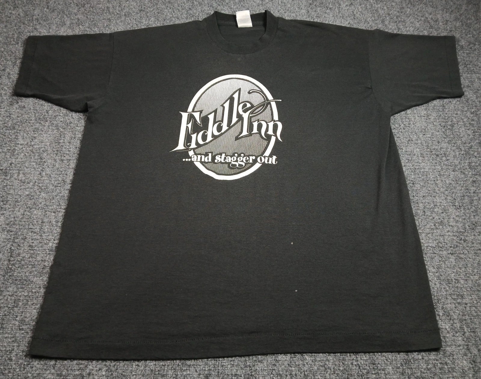 Vintage 90s Fiddle Inn Erie Pa Bar Best Wings Bar T Shirt Mens Size XL